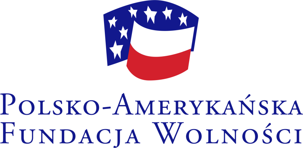 logo Polsko-Amerykańskiej Fundacji Wolności, która finansuje projekt