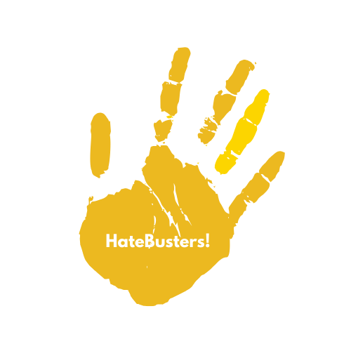 logo projektu, na którym jest namalowana dłoń