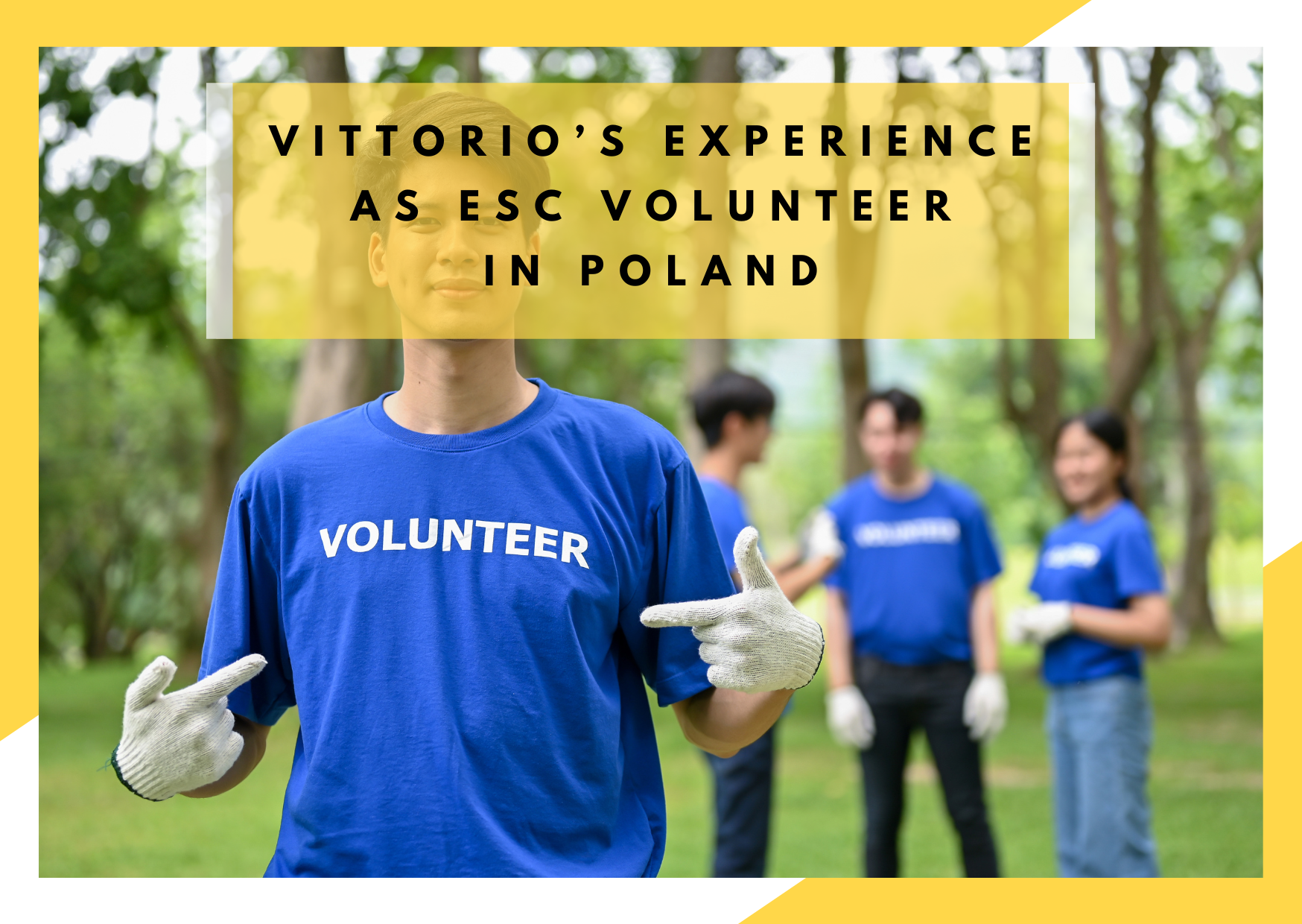 Vittorio’s Experience: Volunteering with the European Solidarity Corps at LEVEL UP