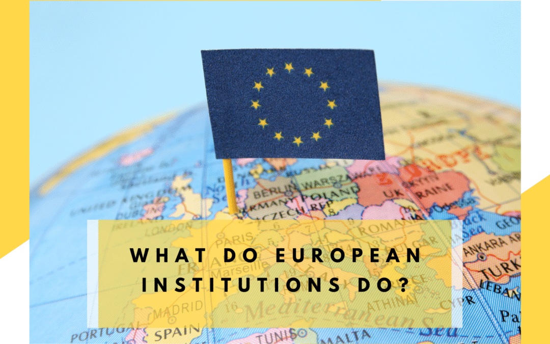 What do European Union  institutions do?