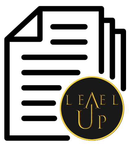 Dokumenty ikona LEVEL UP