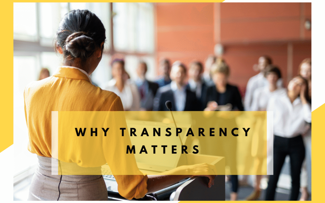 Why Transparency Matters