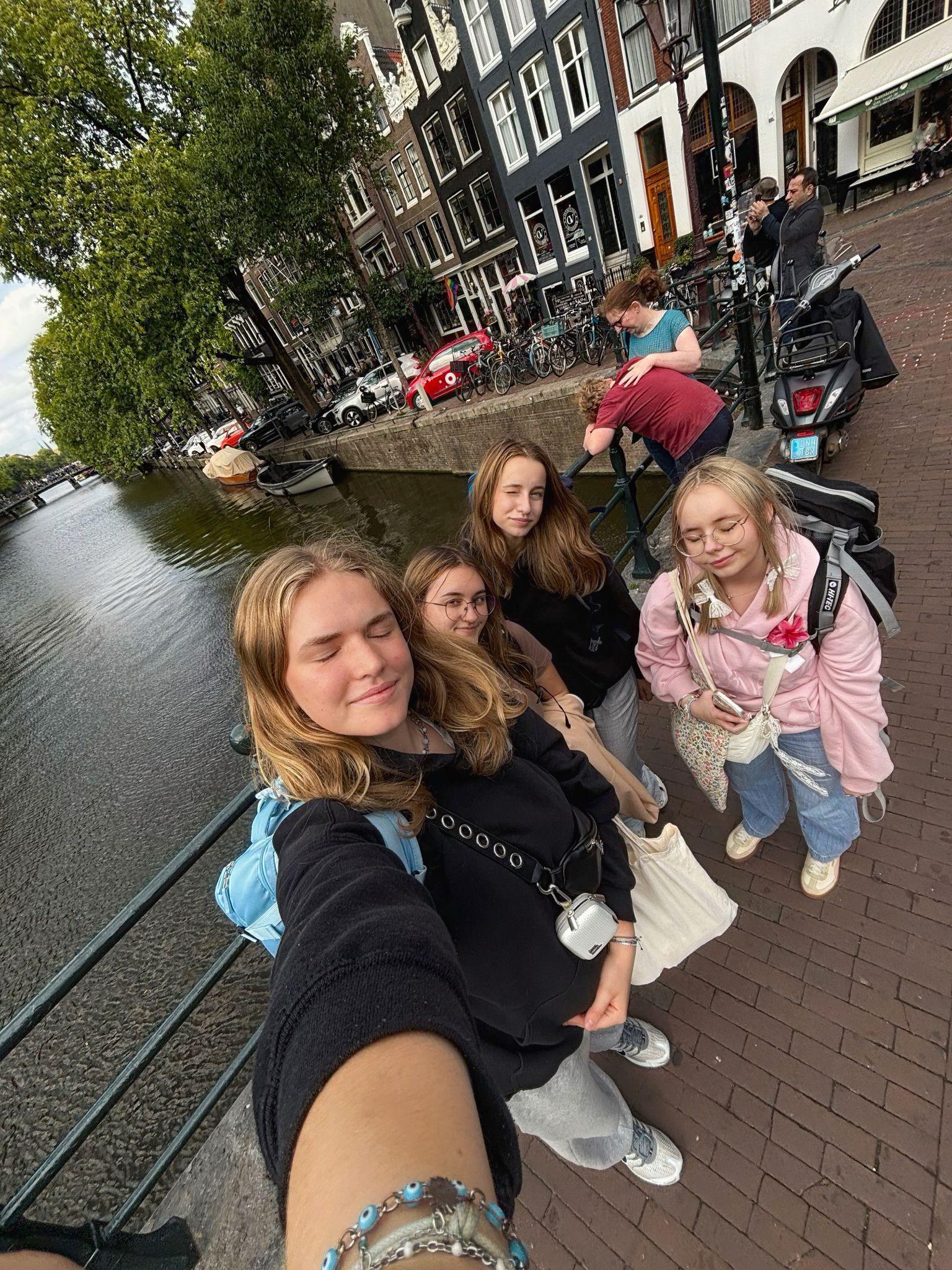 Cztery kobiety w Amsterdamie