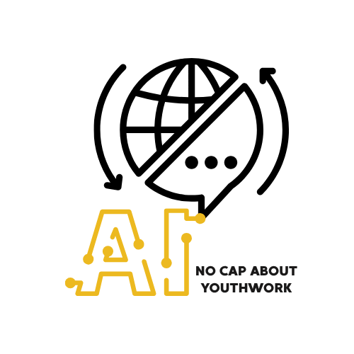 no cap about youthwork logo mental health