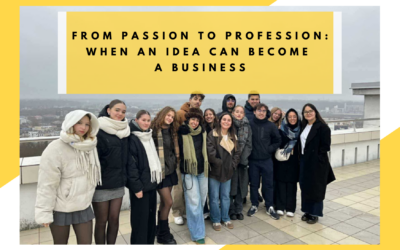 From passion to profession: when an idea can become a business
