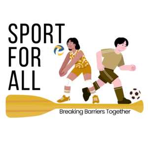 Sport for All - Breaking Barriers Together Logo projektu Sport for All - Breaking Barriers Together