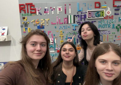 Zdjęcie grupowe w MediatekaMEMO w ramach wizyty studyjnej Study Tours to Poland w Łodzi