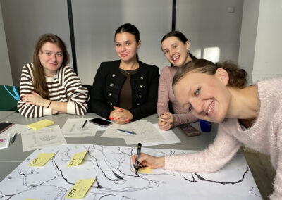 Warsztaty o Unii Europejskiej w ramach wizyty studyjnej Study Tours to Poland w Łodzi