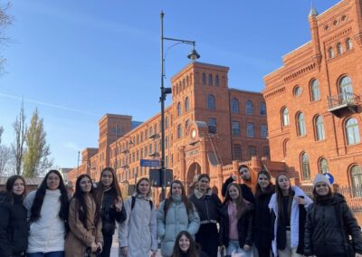 Zwiedzanie Manufaktury w ramach wizyty studyjnej Study Tours to Poland w Łodzi