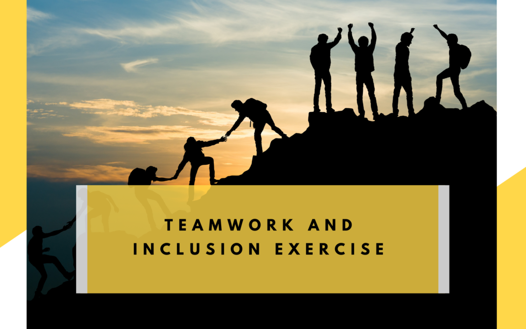 Inclusion Game that focuses on Teamwork and Communication