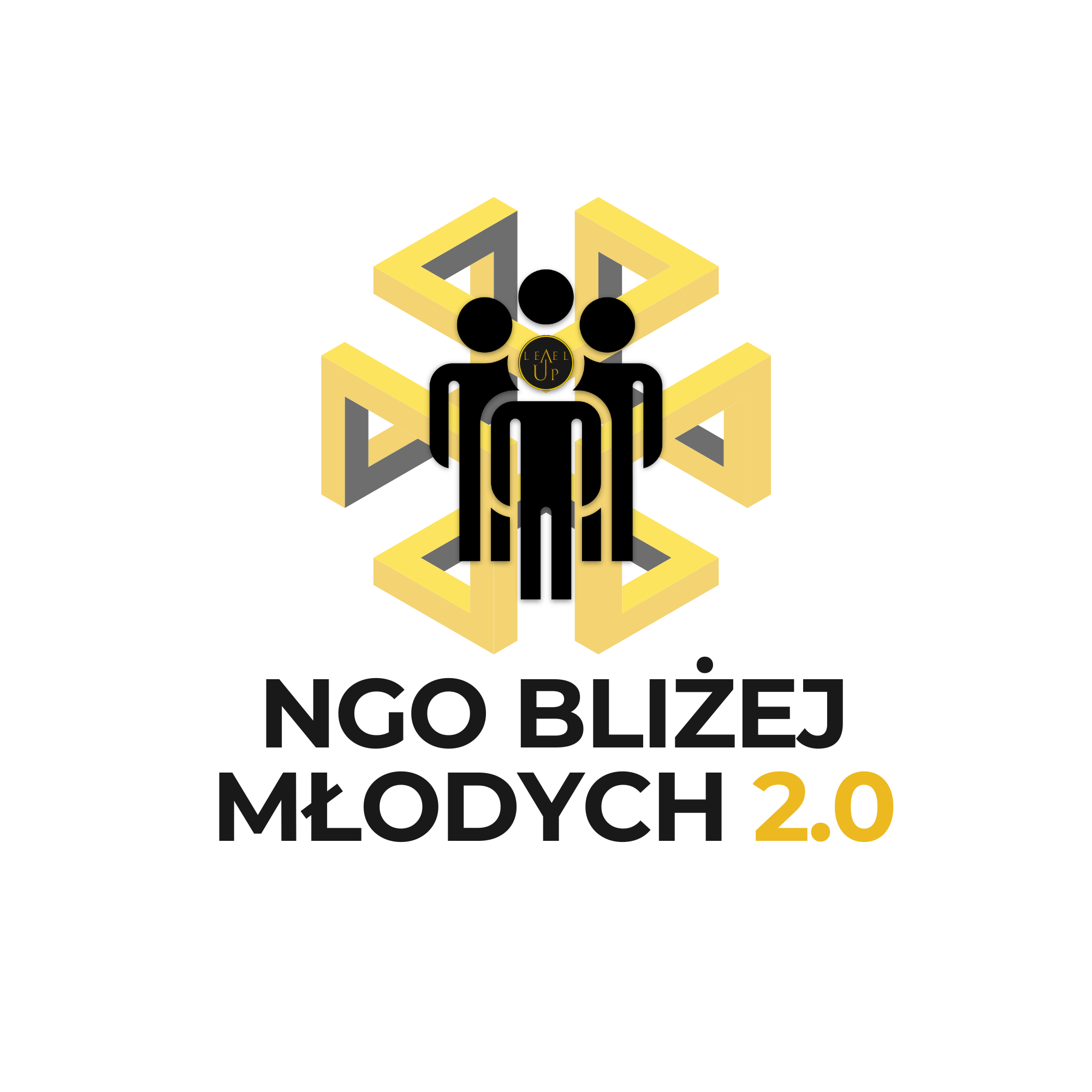 NGO bliżej młodych logo erasmus plus